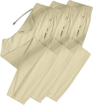 3PC Beeswan Pants for Women Fashion Stretchy Athletic Exercise Pants Breathable Trousers Cute Elastic Outfits