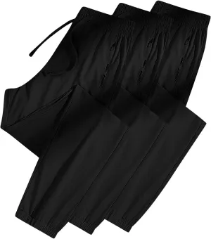 3PC Beeswan Pants for Women Fashion Stretchy Athletic Exercise Pants Breathable Trousers Cute Elastic Outfits