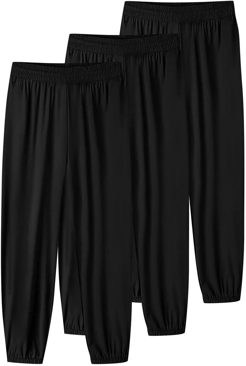 3PC Beeswan Pants for Women Fashion Stretchy Athletic Exercise Pants Breathable Trousers Cute Elastic Outfits
