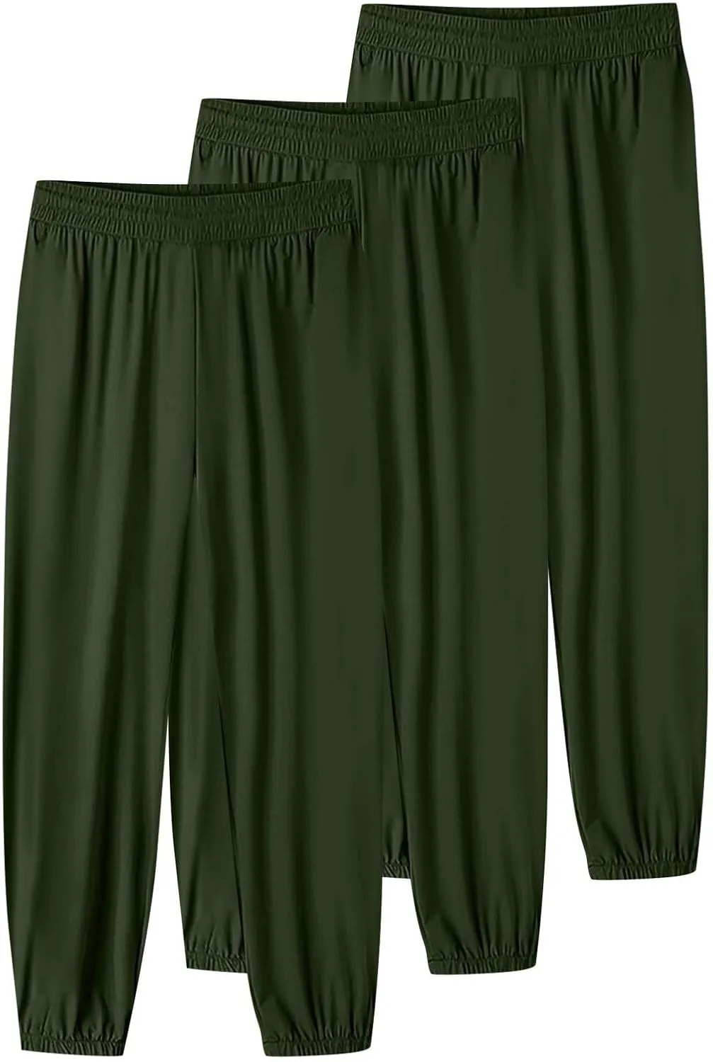 3PC Beeswan Pants for Women Fashion Stretchy Athletic Exercise Pants Breathable Trousers Cute Elastic Outfits