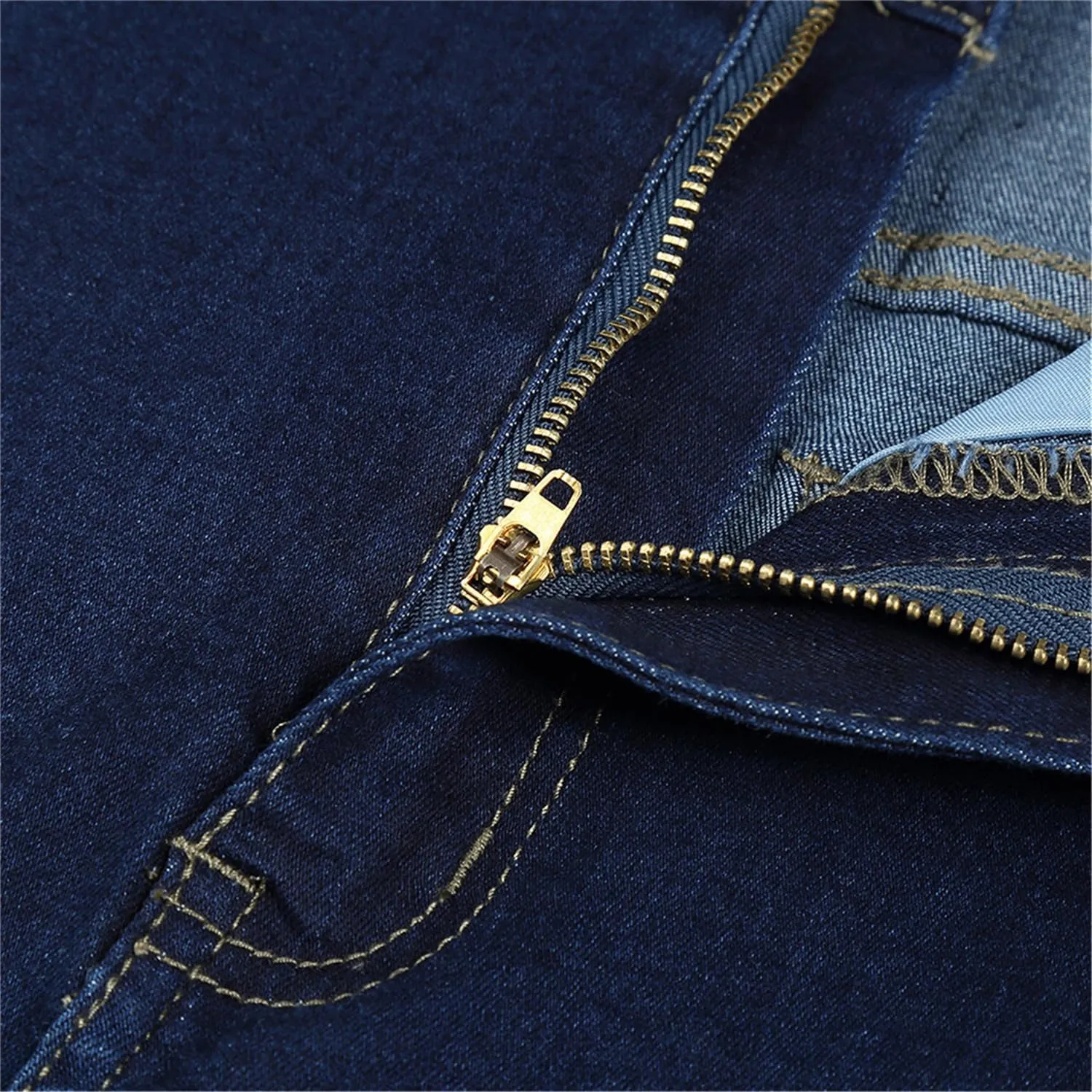Andongnywell High-Rise Skinny Jeans Women Slim Fit Stretch Jeans High Waisted Sexy Denim Pants Legging Plus Size Trousers