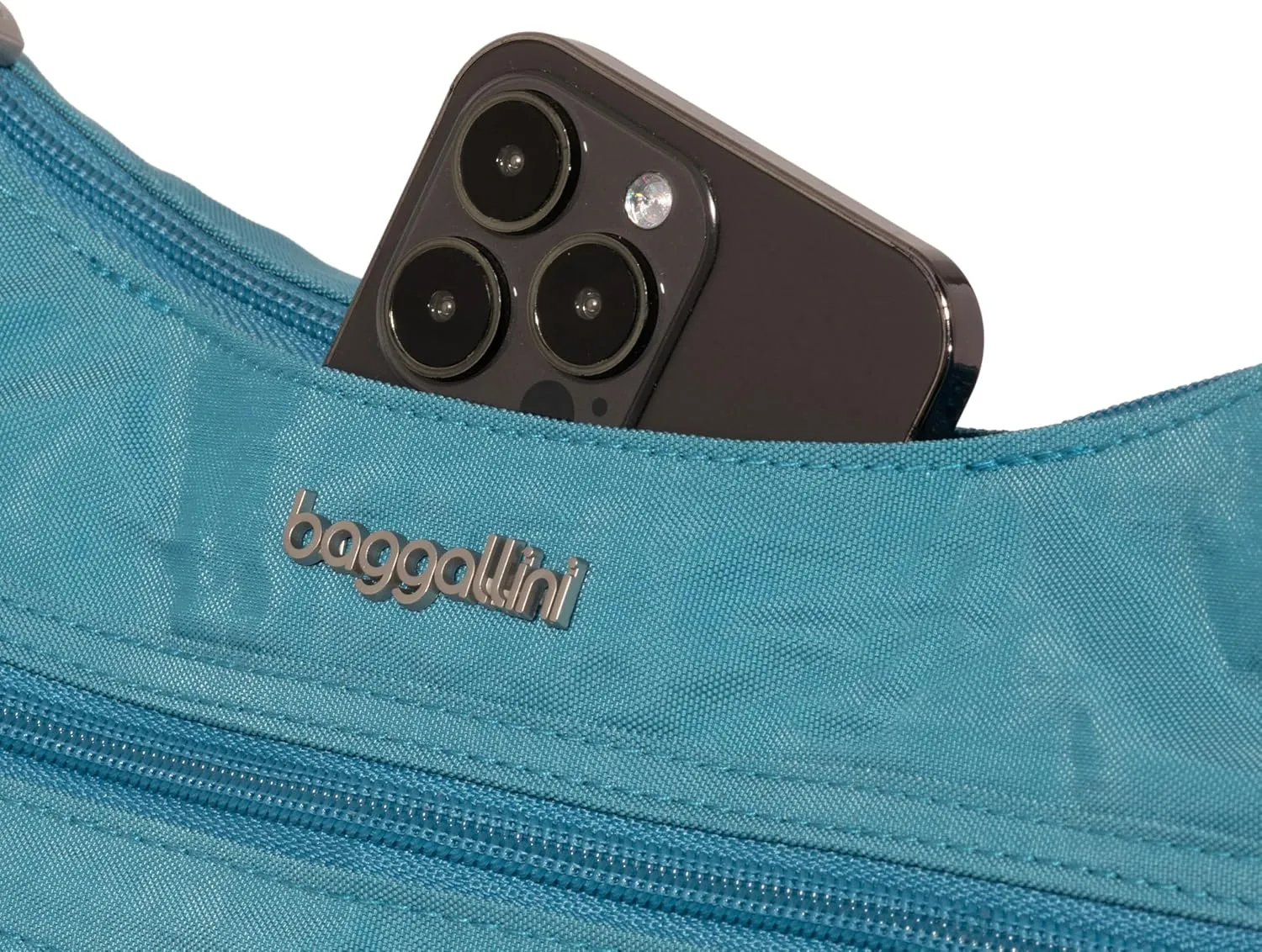 Baggallini Modern Everywhere Crossbody Women 11x9x4.5 RFID Hobo Bag