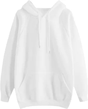 Basic Hoodies for Women Men Girls Teen Fall Solid Color Hoodie Sweatshirt Long Sleeve Kangaroo Pocket Pullovers Top