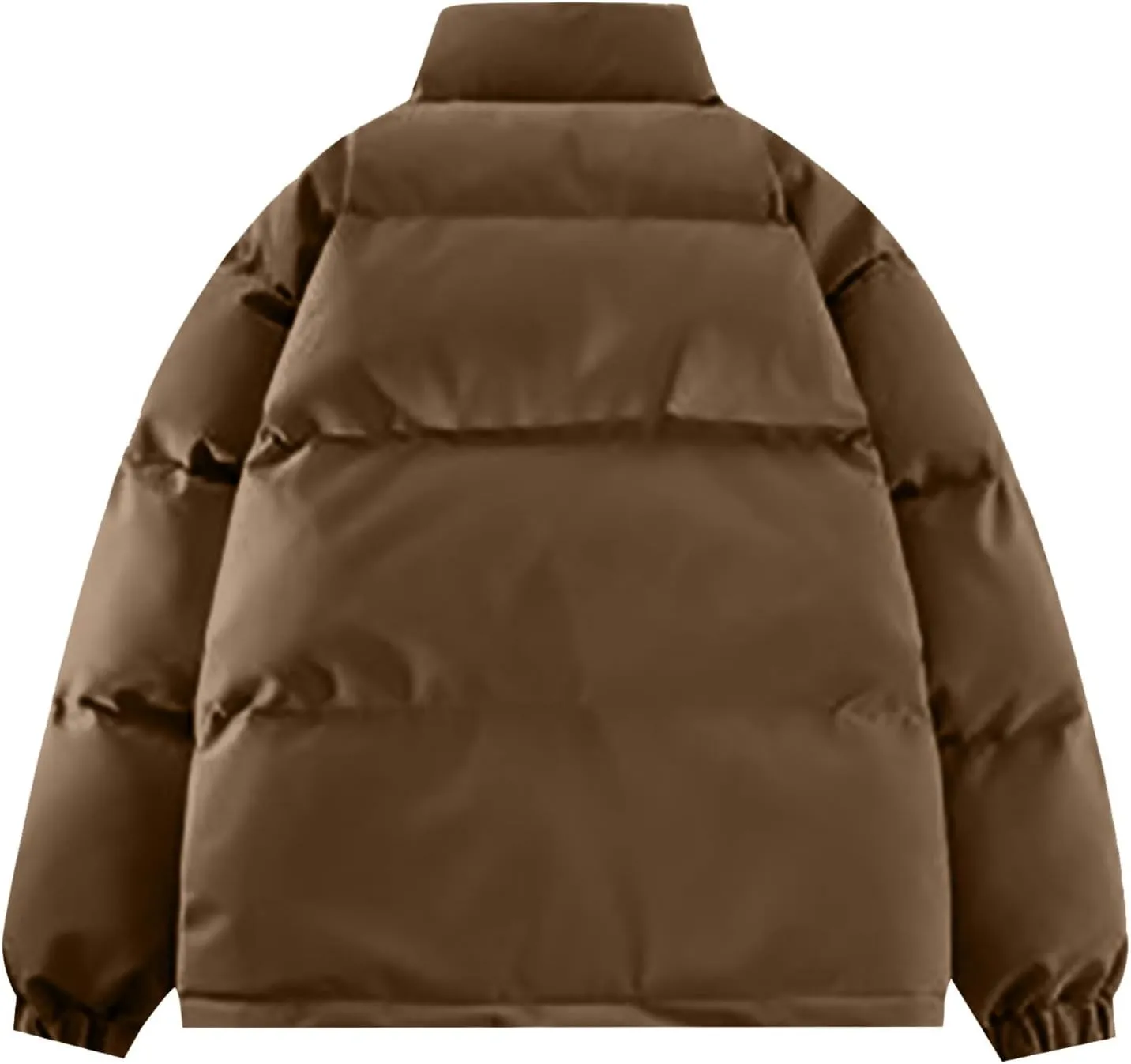 BIFUTON Winter Jackets for Men Lightweight Puffer Jacket Zip Up Quilted Jackets Stand Up Collar Down Coat Outdoor Outerwears
