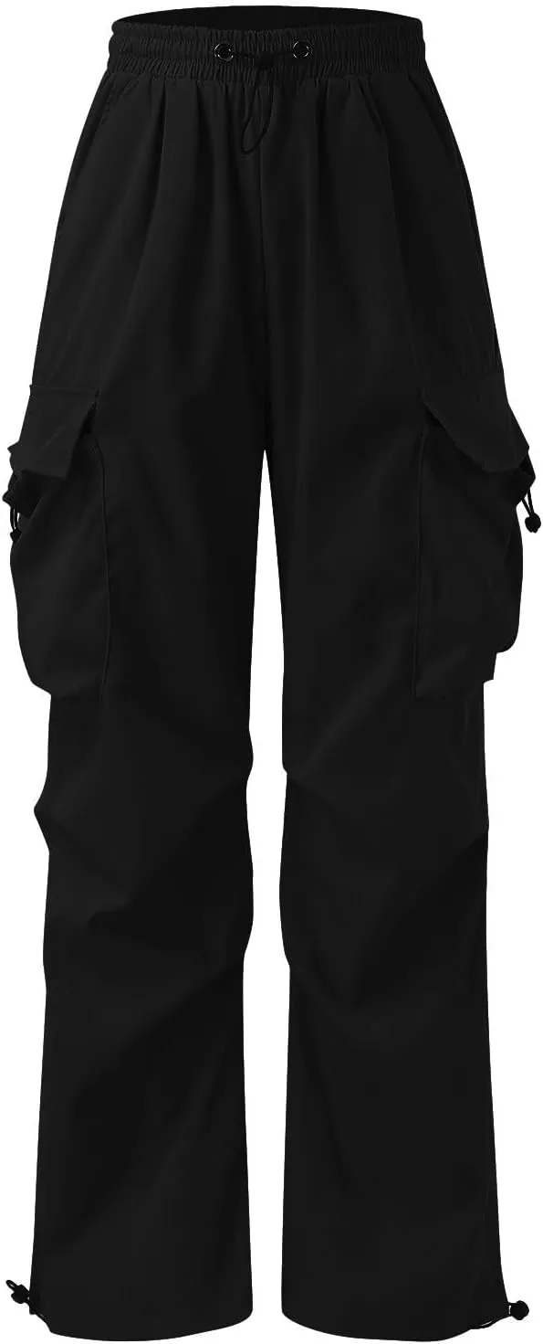 Cargo Combat Pant for Men Casual Work Pant Elastic Waist Cotton Joggers Multi Pockets