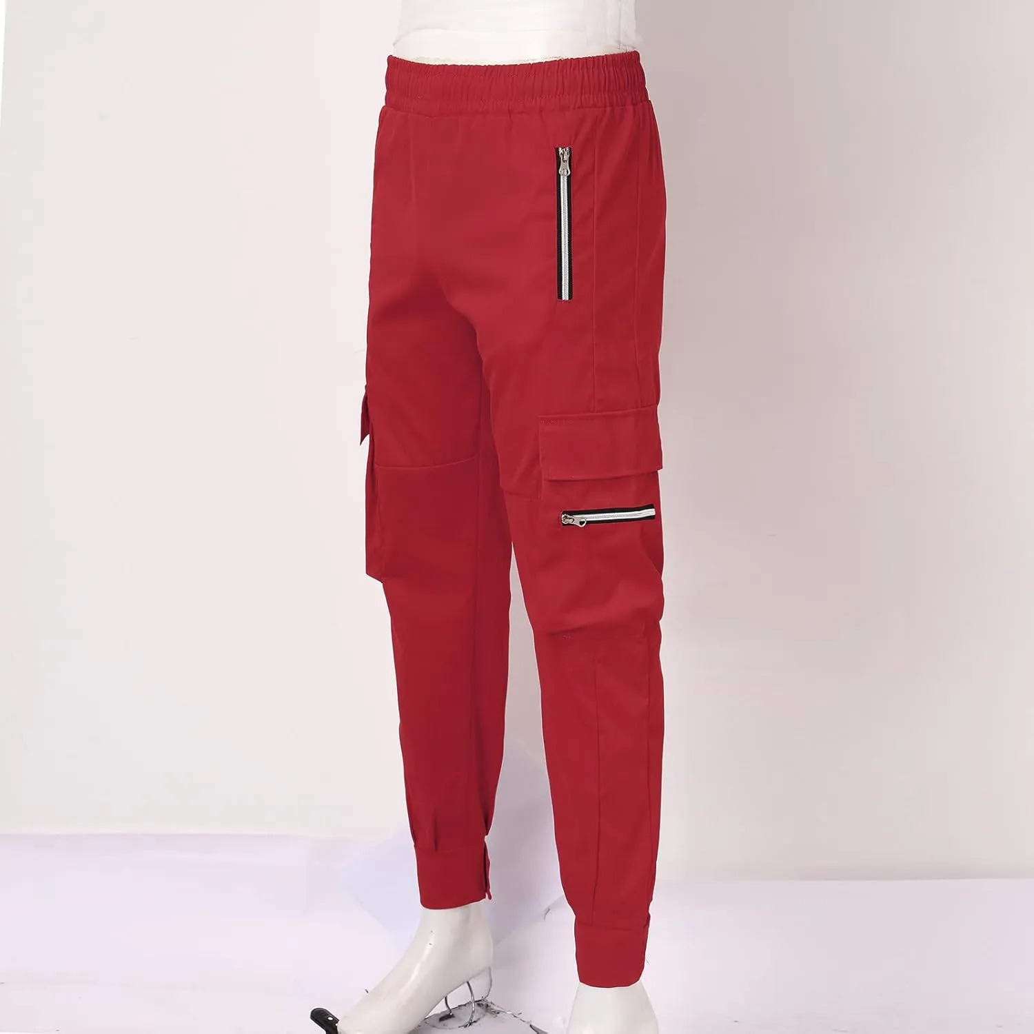 Cargo Pants for Men Relaxed Fit Joggers Cargo Pants Black Camo Cargo Pants Men All Season Fit Pant Casual All Solid