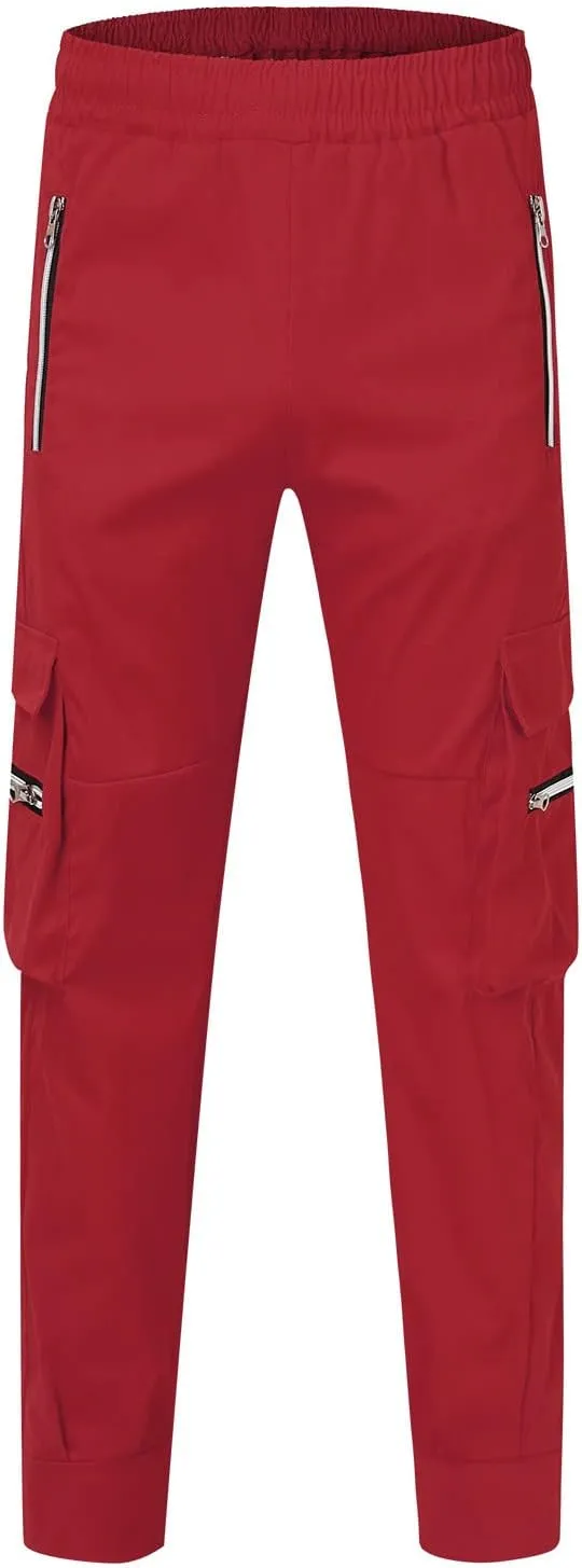 Cargo Pants for Men Relaxed Fit Joggers Cargo Pants Black Camo Cargo Pants Men All Season Fit Pant Casual All Solid
