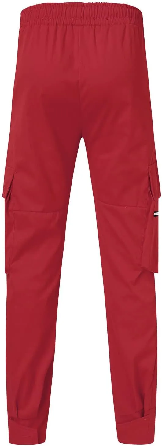 Cargo Pants for Men Relaxed Fit Joggers Cargo Pants Black Camo Cargo Pants Men All Season Fit Pant Casual All Solid