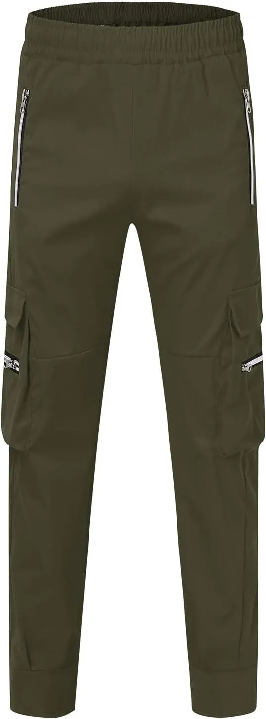Cargo Pants for Men Relaxed Fit Joggers Cargo Pants Black Camo Cargo Pants Men All Season Fit Pant Casual All Solid