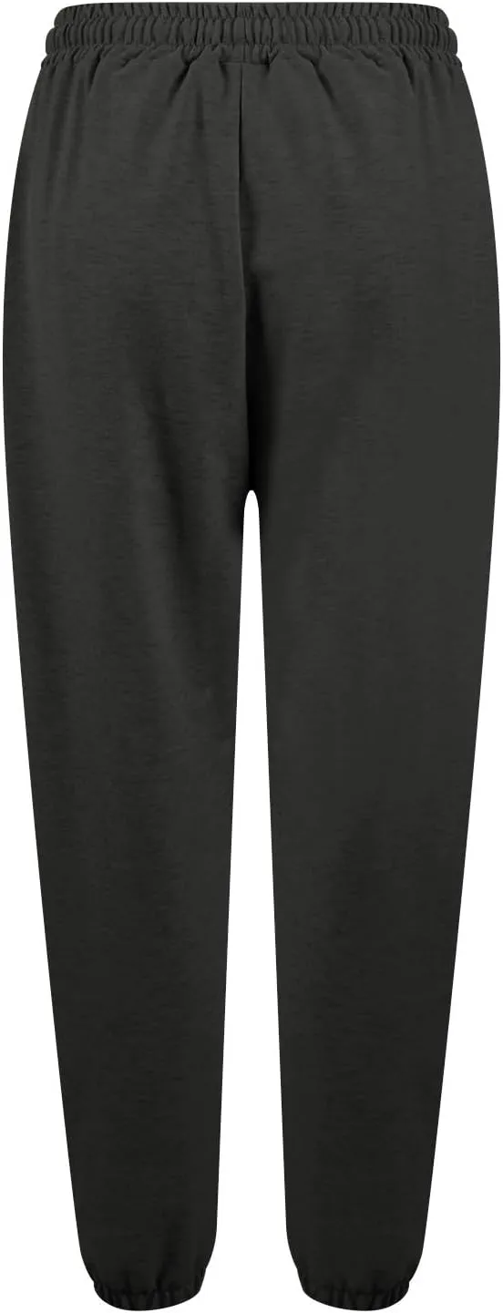Cinch Bottom Sweatpants Women Baggy High Waisted Sweatpants Athletic Sweat Pants Workout Cotton Joggers with Pockets