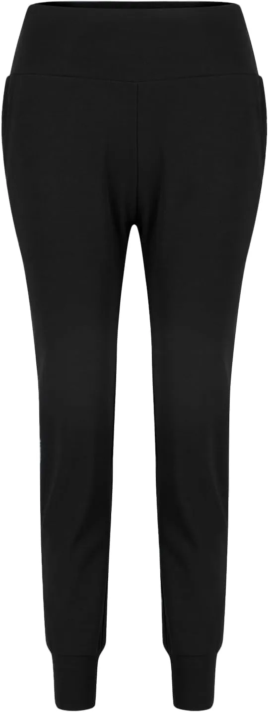 Cotton Joggers for Women High Waisted Tapered Running Yoga Leggings Lightweight Athletic Workout Pants with Pockets