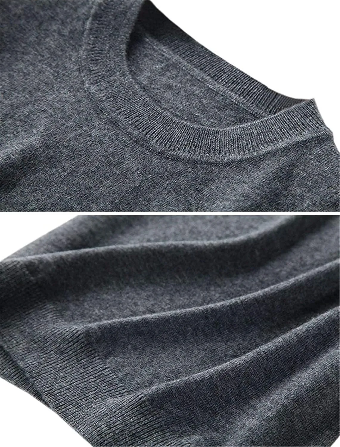 DAIMIDY Women's Short Sleeve Crew Neck Sweaters Lightweight Summer Sweater Casual Knit Pullover Tops