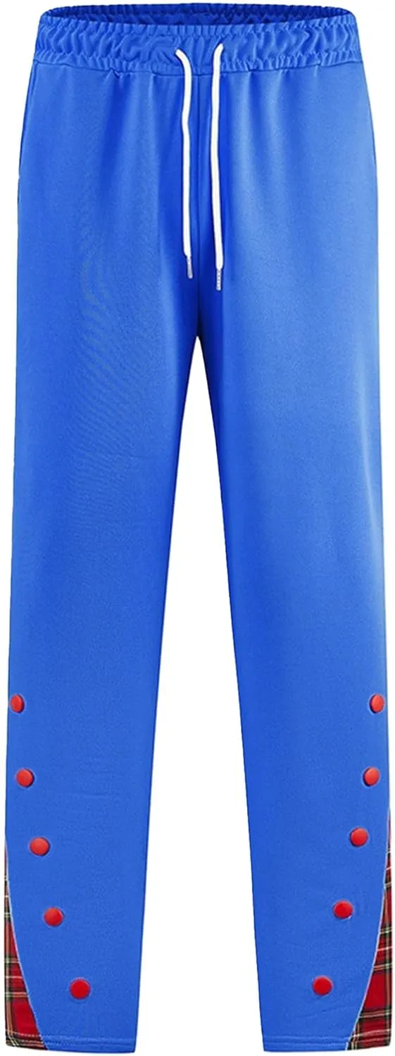 DGHM-JLMY Mens Lightweight Hiking Pants Straight Leg Running Sweatpants Athletic Casual Stretch Elastic Waist Joggers