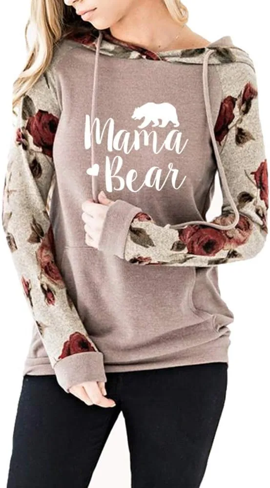 Dog Mom Hoodies Sweatshirt Women Kawaii Printing Pattern Thick Female Cropped Sweatshirts