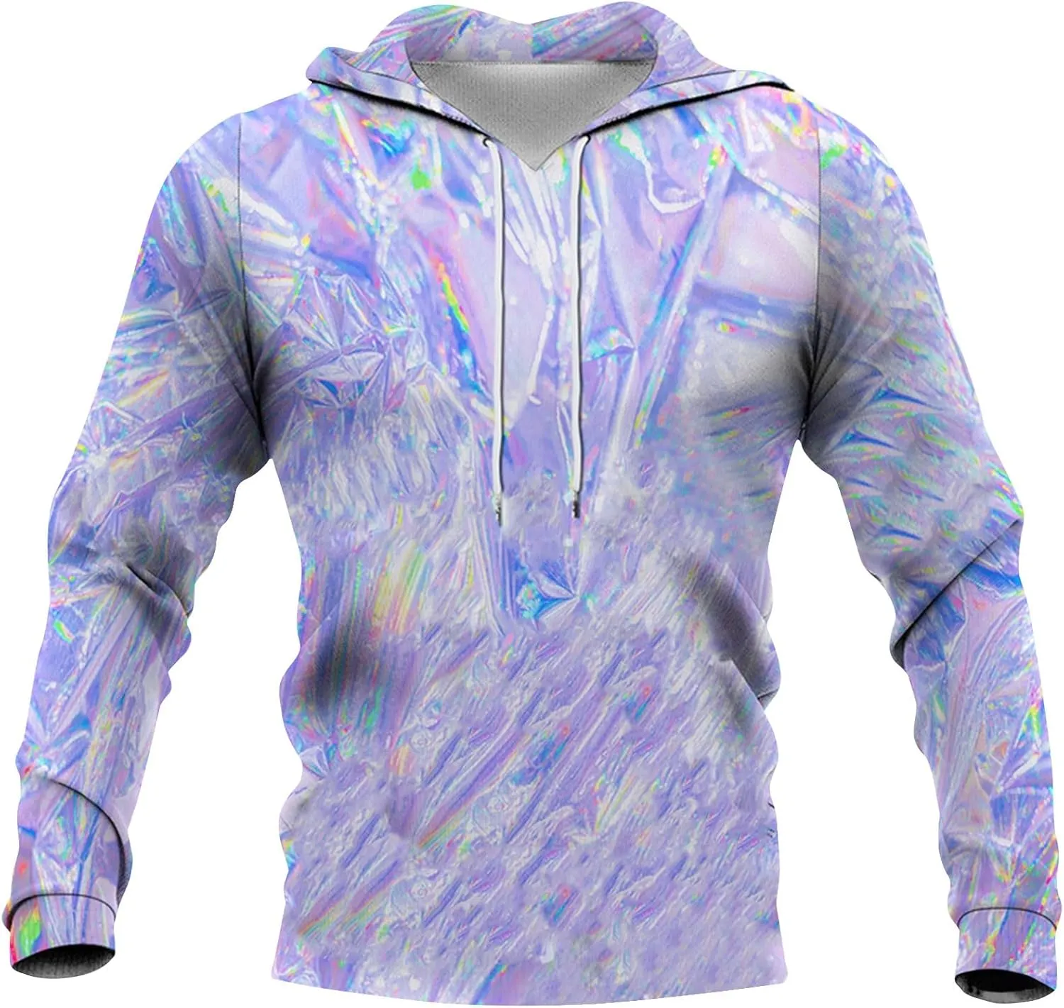 DuDubaby Men Graphic Hoodies Gradient Cotton Sweatshirt Soft Lightweight 3D Pullover Adult Athletic Hooded