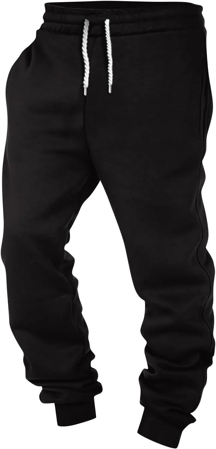Elastic Waist Pants for Men Color Block Mardi Gras Print Exercise Pants Comfy Relaxed Fit Joggers Sweatpants