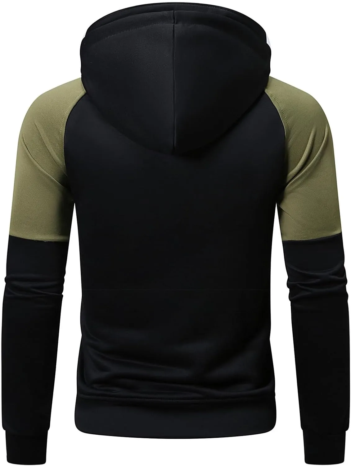 Full Zip Hoodies for Men Blank Big and Tall Hoodie Personalized Thermal Sweater