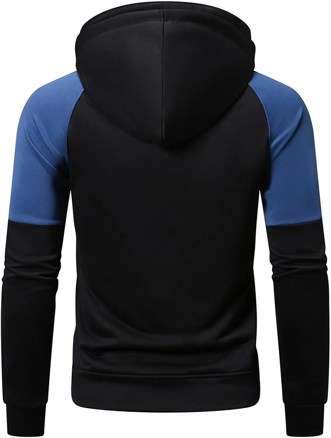Full Zip Hoodies for Men Blank Big and Tall Hoodie Personalized Thermal Sweater