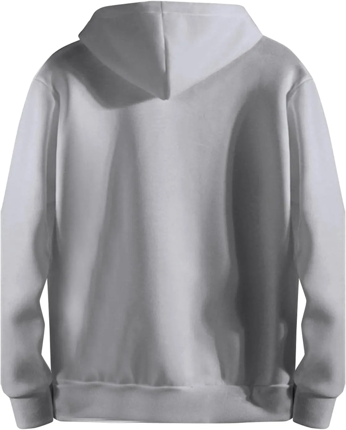 Full Zipper Hoodies For Men, Men'S Lightweight Fashion Lapel Solid Color Long Sleeve Lambswool Casual Hundred Long Coat