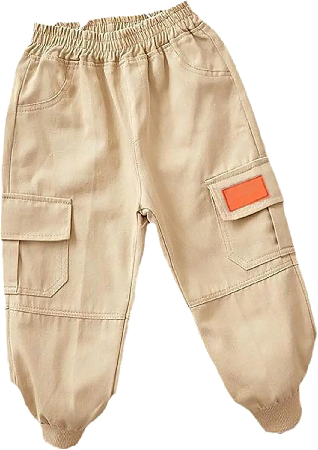 Girls Sweatpants Elastic Waist Joggers Loose Fit Athletic Pants with Pockets Kids Baggy Sports Workout Trousers