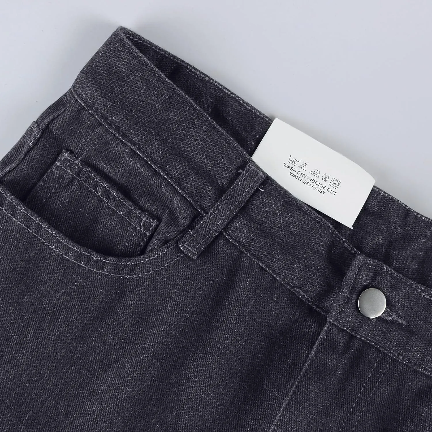 Highwaisted Jeans Womens Stretchy Jeans Pants for Women Baggy Wide Leg Microelastic Dressy Casual Summer Boho Slimming