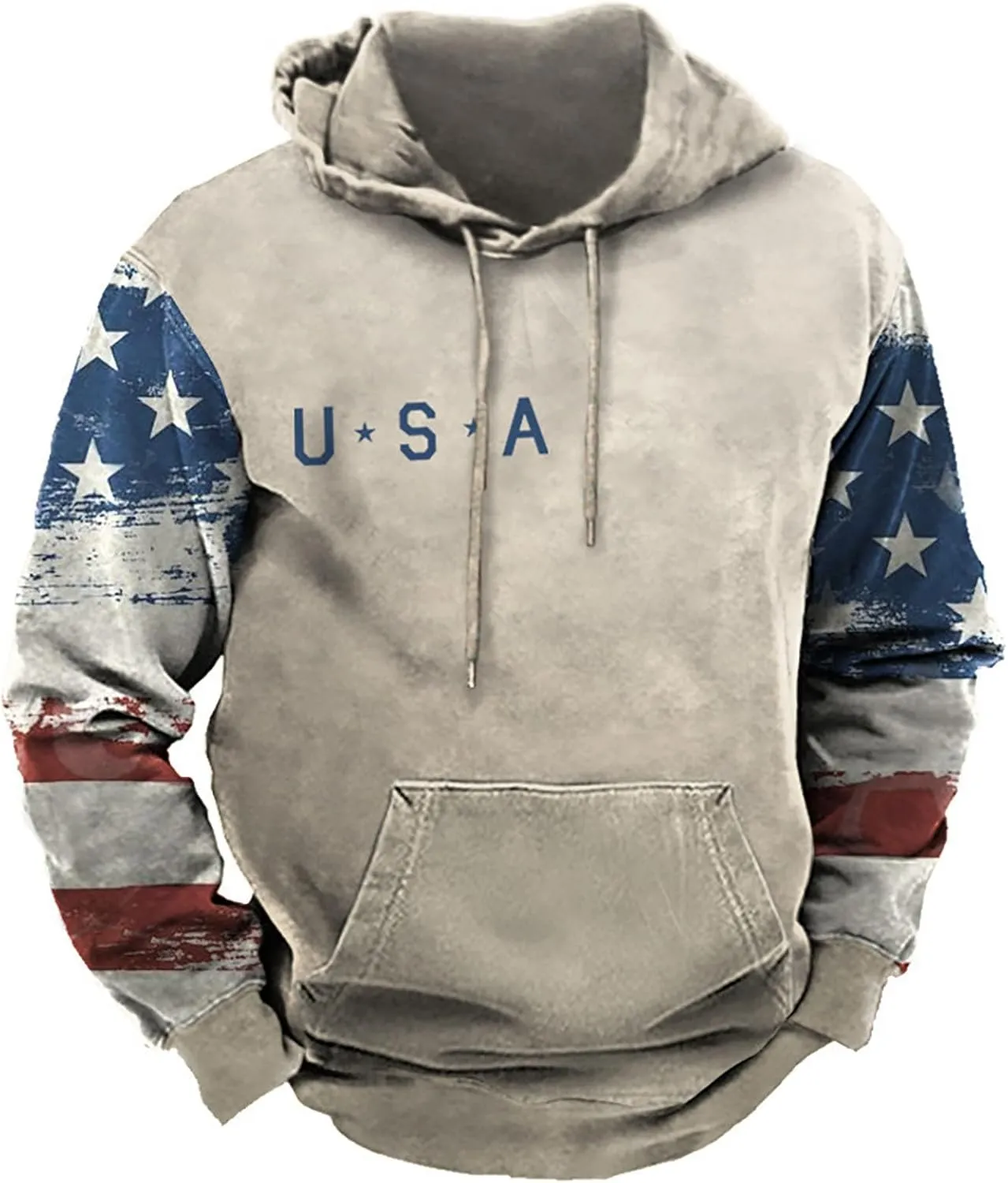 Hoodies for Men Pullover Casual Thick Gym Long Sleeve Coat Comfy Pullover Sweater Men Winter Shirts with Pockets