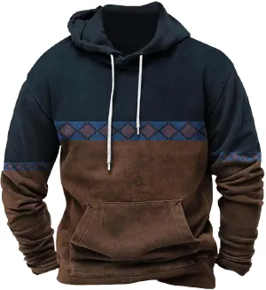 Hoodies for Men Pullover Casual Thick Gym Long Sleeve Coat Comfy Pullover Sweater Men Winter Shirts with Pockets