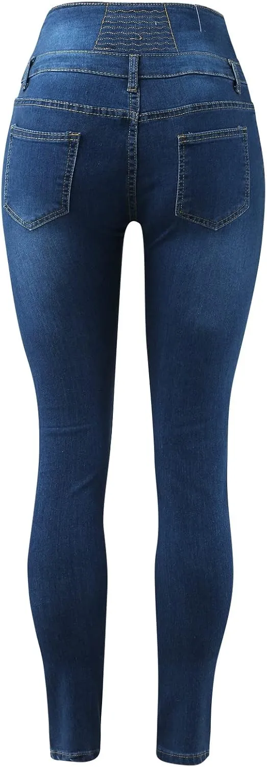 Jeans for Women High Waisted Stretch Skinny Casual Straight Leg Ladies Trendy Bootcut Denim Petite Jean 2025 Pants