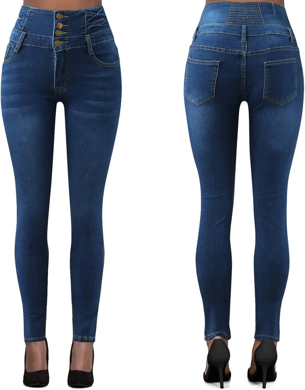 Jeans for Women High Waisted Stretch Skinny Casual Straight Leg Ladies Trendy Bootcut Denim Petite Jean 2025 Pants