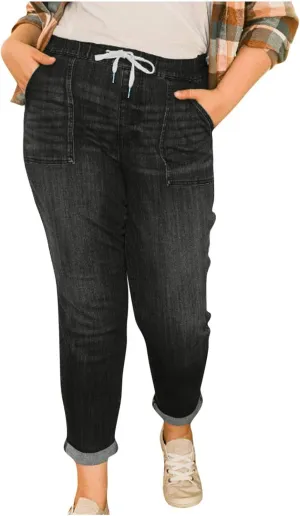 Jeans for Women Womens Jeans Stretchy High or Mid Waisted Jeans for Women Womens Wide Leg Pants