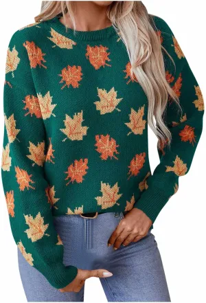 Lastesso Sweaters for Women Cute Chunky Knit Sweater Casual Crewneck Long Sleeve Fall Winter Fashion Vacation Clothes