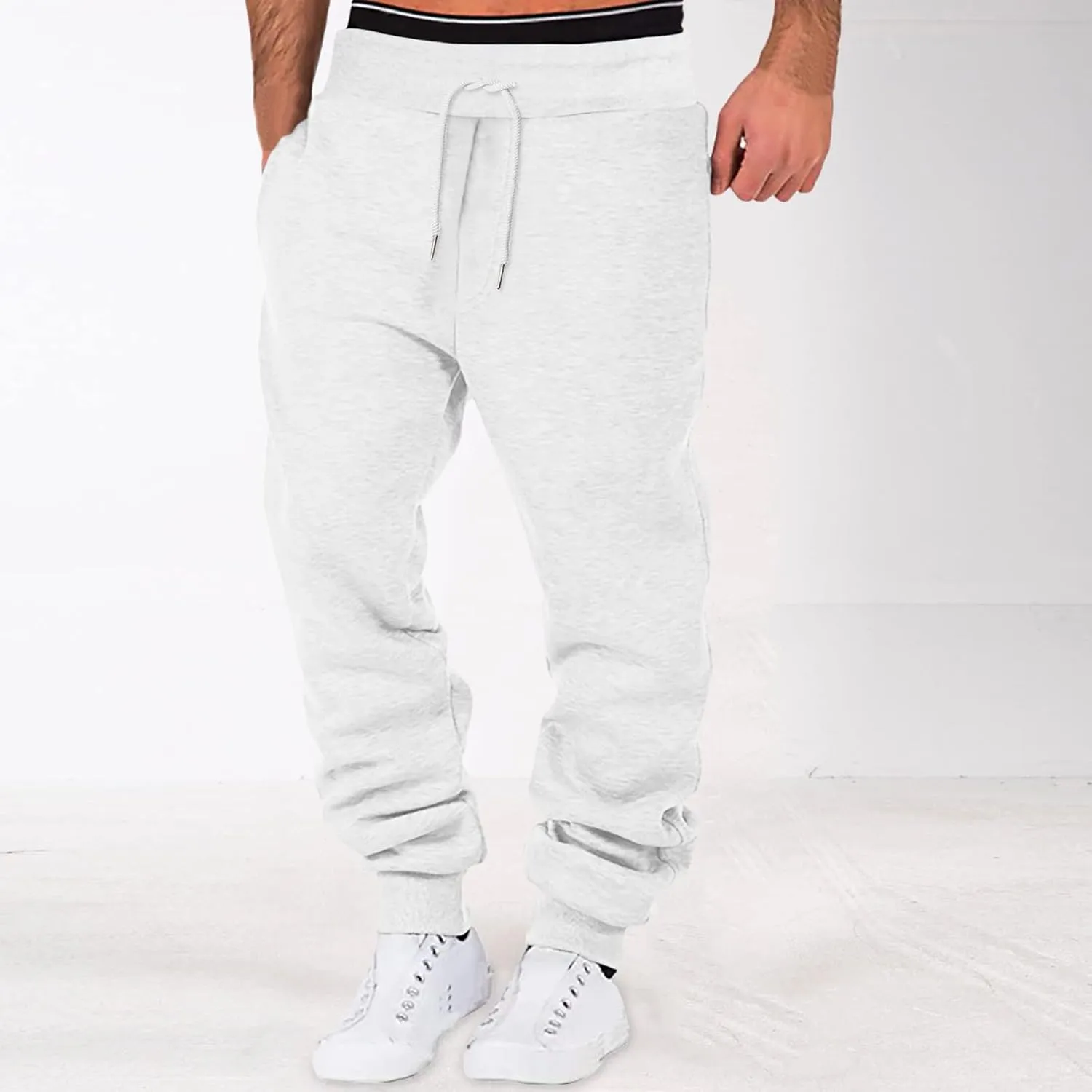 LCMTWX Mens Joggers Couple Dry Trousers Outdoor Men Quik Pants Men's Pants Elastic Waist Joggers Baggy