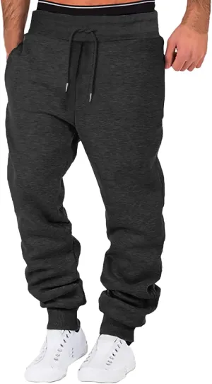 LCMTWX Sweatpants for Men Dry Trousers Outdoor Men Quik Pants Men's Pants Drawstring Joggers