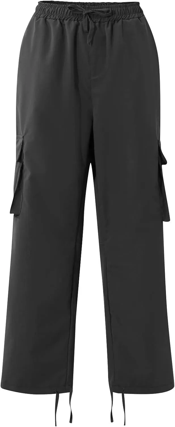 Mens Cargo Pants Relaxed Fit Casual Outdoor Athletic Cotton Joggers Lightweight Camping Hiking Pants with Pockets