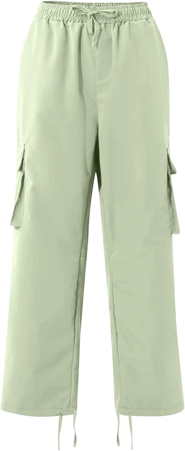 Mens Cargo Pants Relaxed Fit Casual Outdoor Athletic Cotton Joggers Lightweight Camping Hiking Pants with Pockets