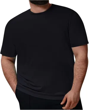 Mens Graphic T Shirts, Oversized Sweat-Absorbing Breathable Short Sleeve Tee Round Neck Loose Fashion Streetwear