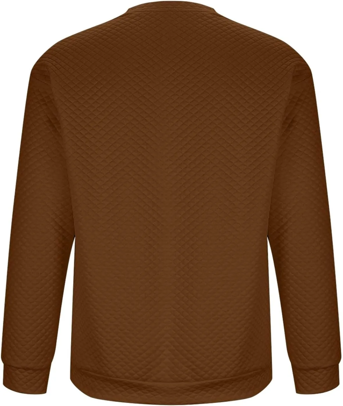 Men's Plain Sweatshirts Soft Long Sleeve Crewneck Sweatshirt Lightweigt Sweat Shirt Texture Pullover Shirt Tops