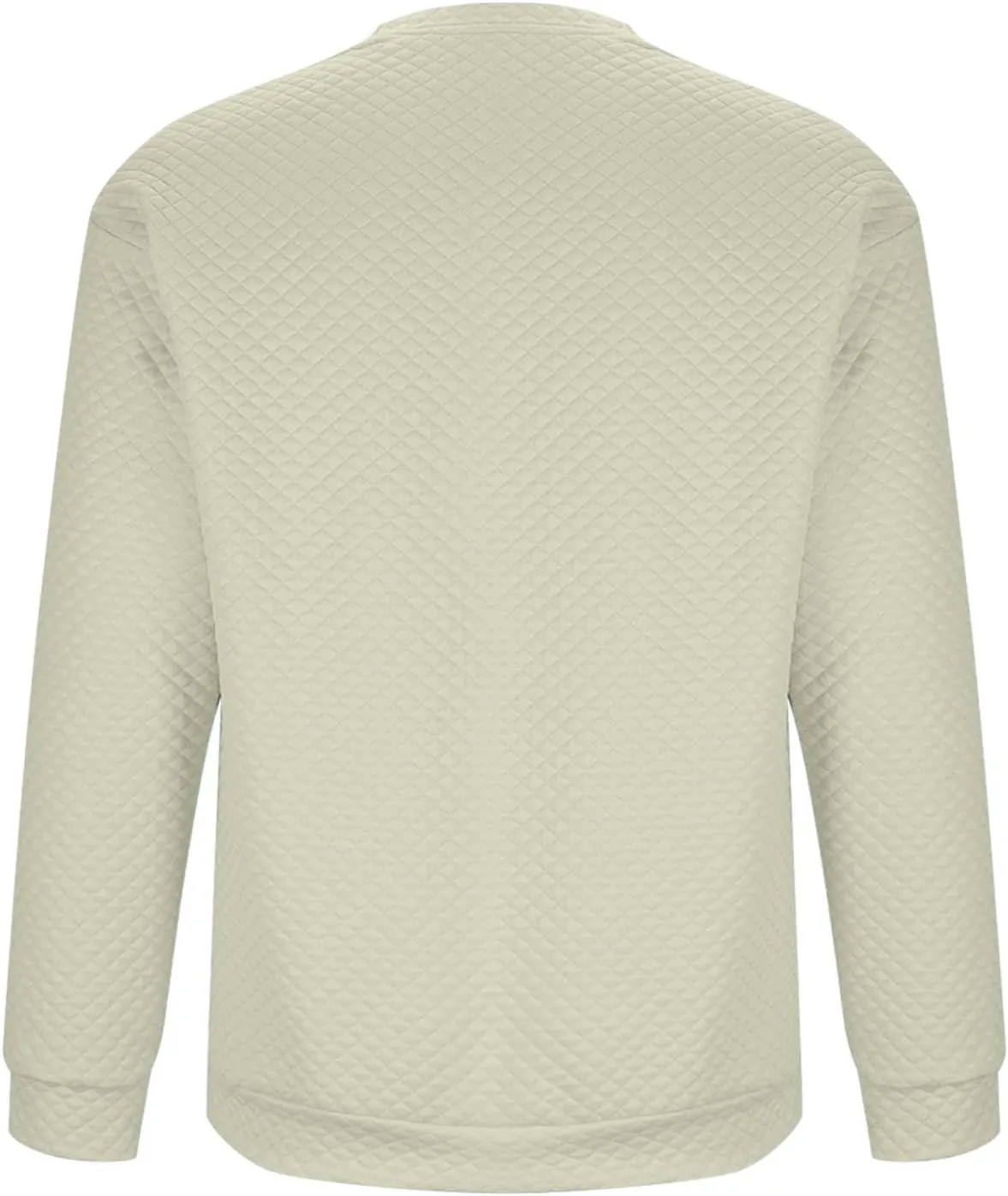 Men's Plain Sweatshirts Soft Long Sleeve Crewneck Sweatshirt Lightweigt Sweat Shirt Texture Pullover Shirt Tops