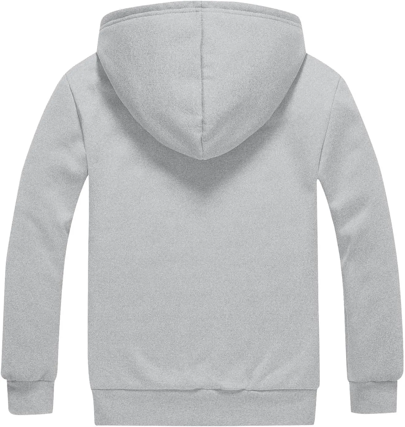 Mens Sherpa Lined Hoodie Zip Up Fleece Thermal Hoodies Casual Winter Heavyweight Sweatshirt