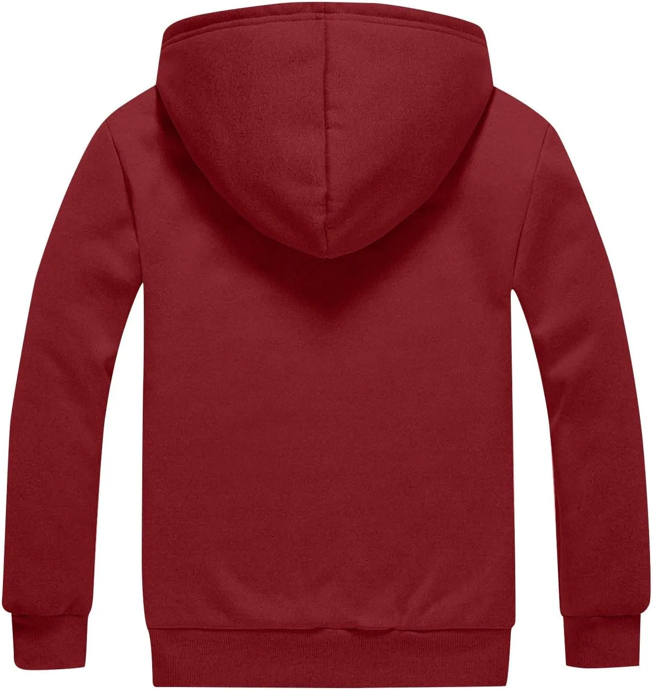 Mens Sherpa Lined Hoodie Zip Up Fleece Thermal Hoodies Casual Winter Heavyweight Sweatshirt