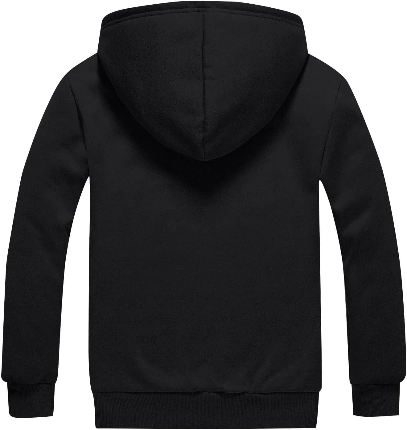 Mens Sherpa Lined Hoodie Zip Up Fleece Thermal Hoodies Casual Winter Heavyweight Sweatshirt