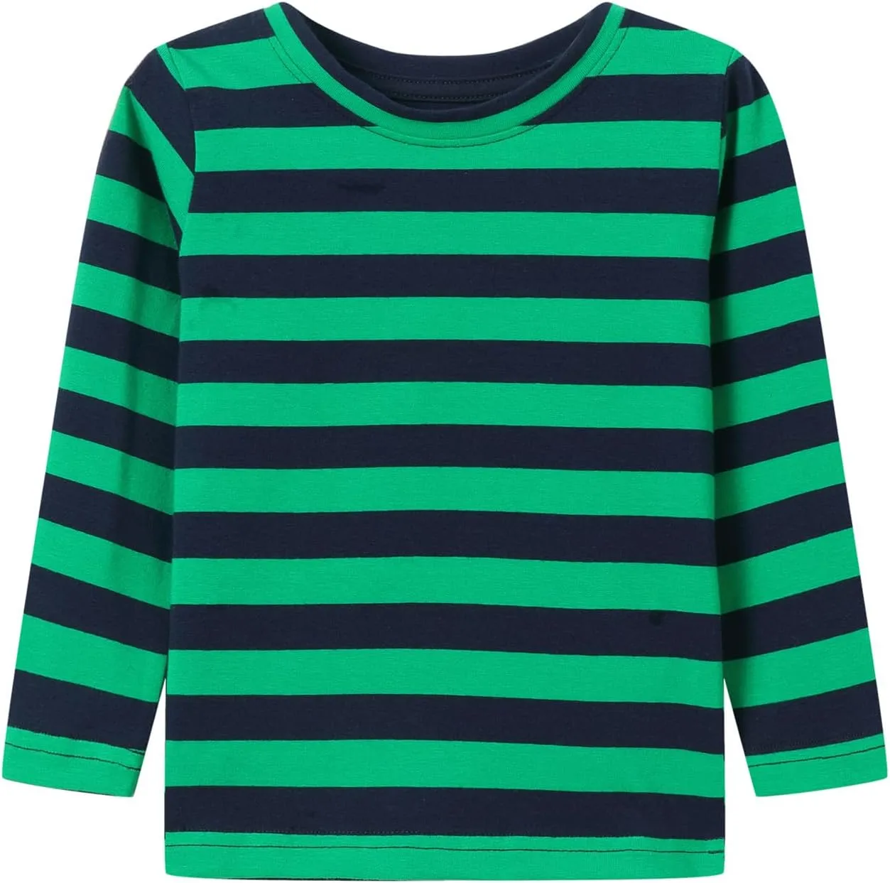 Mud Kingdom Boys Striped T-Shirts Long Sleeve Crewneck Tee for Boys Casual