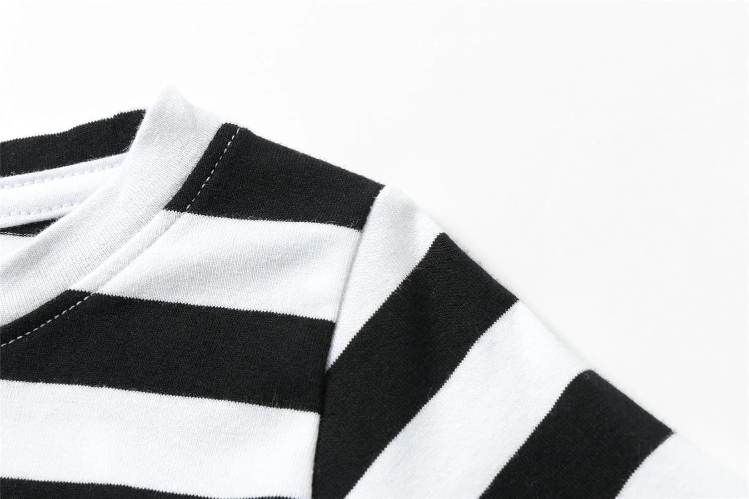 Mud Kingdom Boys Striped T-Shirts Long Sleeve Crewneck Tee for Boys Casual