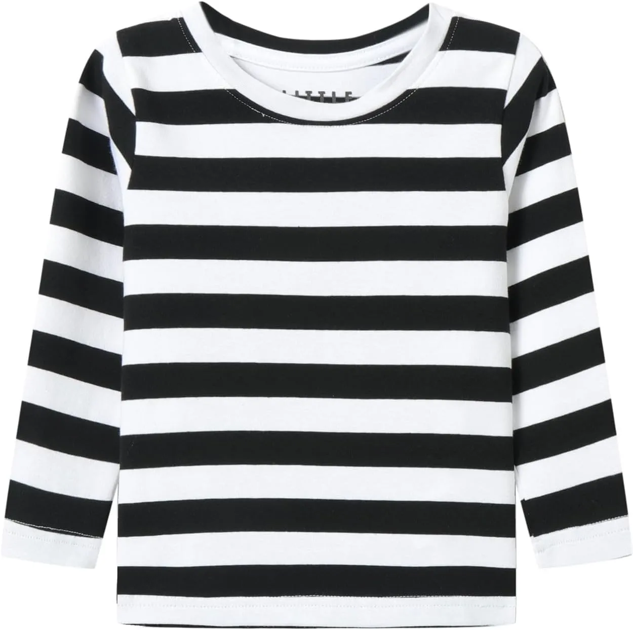 Mud Kingdom Boys Striped T-Shirts Long Sleeve Crewneck Tee for Boys Casual