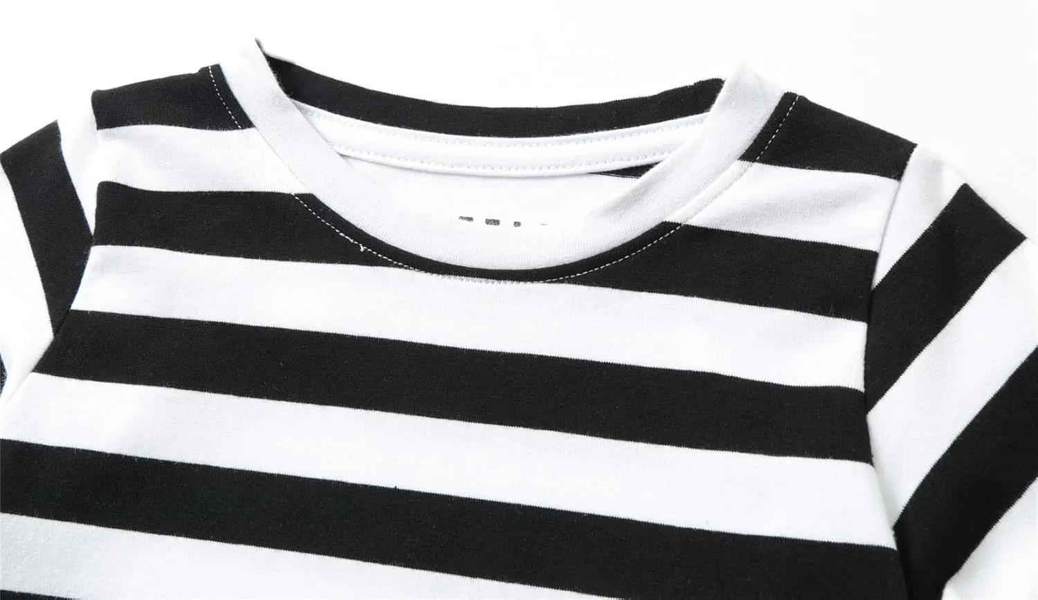 Mud Kingdom Boys Striped T-Shirts Long Sleeve Crewneck Tee for Boys Casual