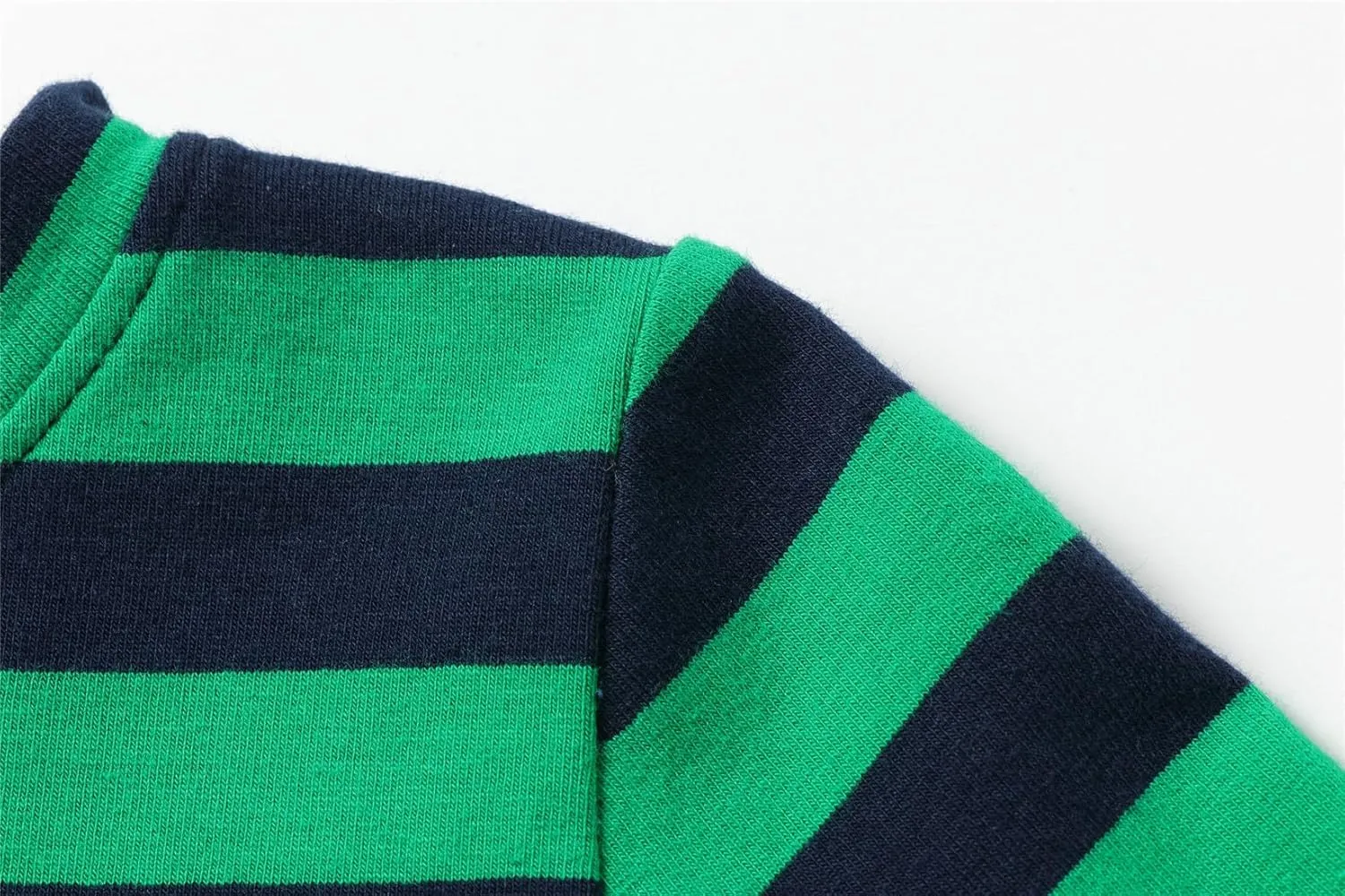 Mud Kingdom Boys Striped T-Shirts Long Sleeve Crewneck Tee for Boys Casual