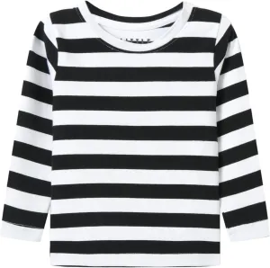 Mud Kingdom Boys Striped T-Shirts Long Sleeve Crewneck Tee for Boys Casual