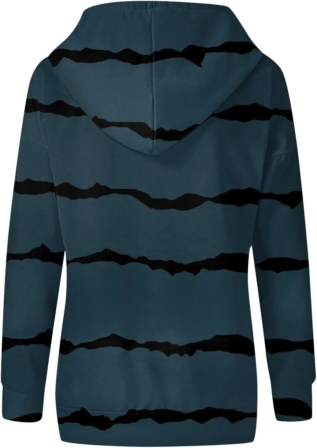 Oversized Hoodies for Women 2024 Fall Loose Fit Round Neck Casual Printed Sweatshirts with Pocket Pull Over Outfit