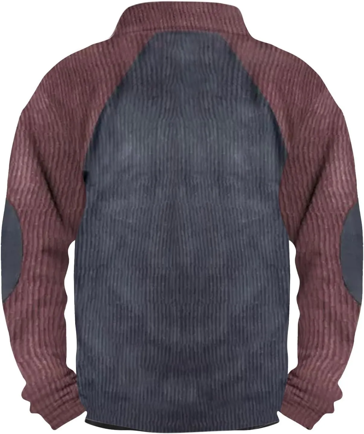 RTRDE Men's Pullover Sweatshirts Button Sweatshirt Long Sleeve Sweaters No Hood Tops Casual Sweatshirt, S-3XL