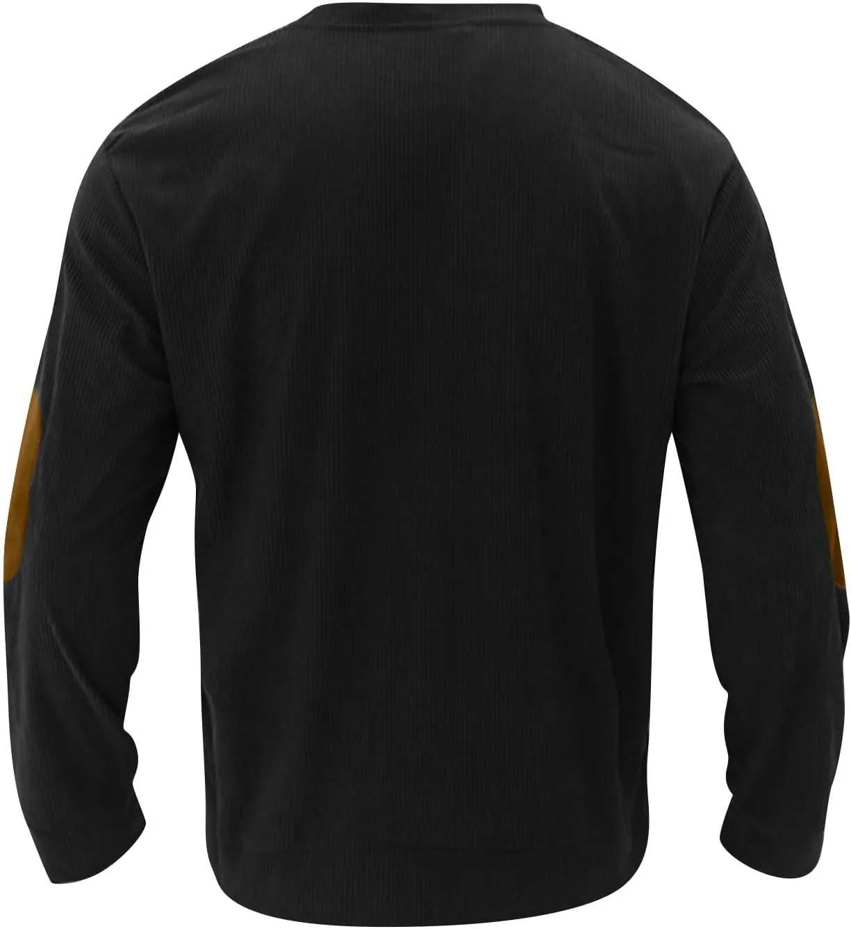 RTRDE Men's Sweatshirts Crewneck Corduroy Pullover Sweatshirt Crewnecks Long Sleeve Casual Sweatshirts, S-3XL